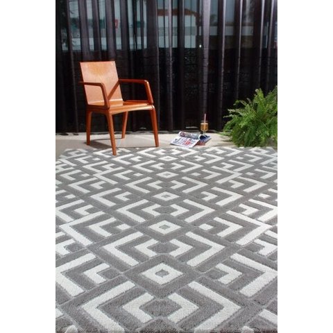 Tapete London 2,00 x 3,00 des 002 Prata Niazitex