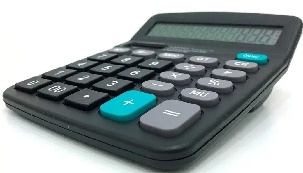 Calculadora De Mesa Kenko Kk-837b Display 12 Digitos | MadeiraMadeira