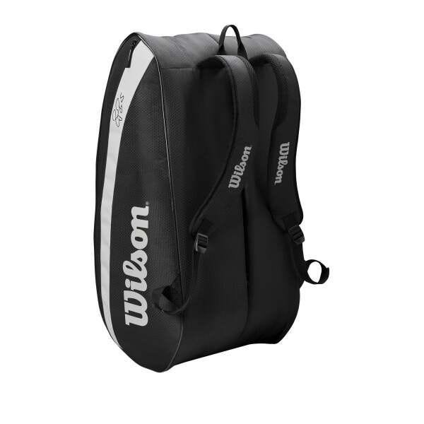 Raqueteira Wilson RF Team 12PK Black - 2