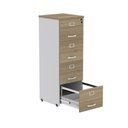 Ver imagem 5 de Arquivo de Madeira 4 Gavetas Of04gp25