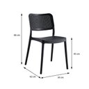 Ver imagem 2 de Kit com 8 Cadeiras para Sala de Jantar Mera