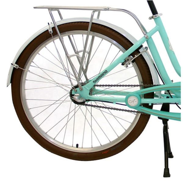 Bicicleta Retrô Vintage Antonella Aro 26 Verde Acqua - 2