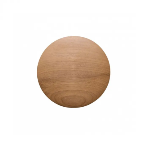 Arandela Eclipse Led 18w Branco Quente 19cm Castanho Madelustre