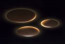 Ver imagem 3 de Arandela Eclipse Led 18w Branco Quente 19cm Castanho Madelustre