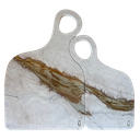 Ver imagem 1 de Tábua Aconchego Mármore Calacata Milano Polido