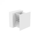 Ver imagem 1 de Arandela Quasar Duplo Facho 5w Ip 65 Luminaria Led Preto