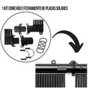 Ver imagem 3 de Kit Aquecedor Solar para Piscinas de até 75m² ou 100 Mil Litros Teksol com Controlador