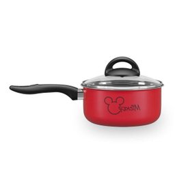 Panela com Tampa Antiaderente 18 Cm 1,9 Litros Disney Vermelho Brinox 7222/361 - 2