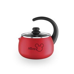 Chaleira 2 Litros em Alumínio Disney Vermelho Brinox 7222/155 - 1