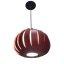 Ver imagem 3 de Luminária De Teto Moderno Bivolt E27 Casa Sala Mesa Ilha Bancada Rubi Marsala