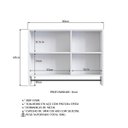Ver imagem 6 de Conjunto Banheiro Gabinete 80cm e Espelheira Branco Cj8010