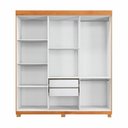 Ver imagem 2 de Guarda-Roupa Casal 6 Portas 2 Gavetas MDF Miami Yescasa