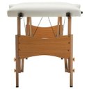 Ver imagem 3 de Cama Maca Massagem Portátil Trevalla TL-MSG-13 Diva Dobrável Creme