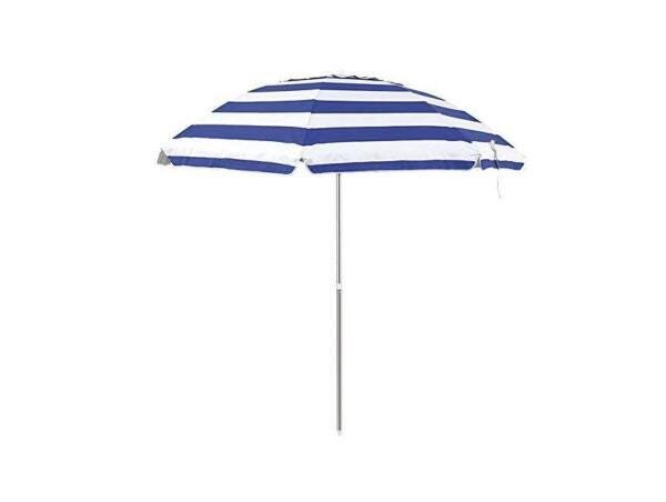 Guarda-Sol 2,40m Alumínio Com Silver Coating - Inclinação: AZUL BRANCO - 3