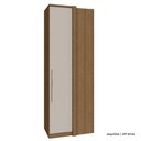 Ver imagem 1 de Guarda Roupa Modulado 01 Porta Deslizante 245cm Canto Reto Setiba