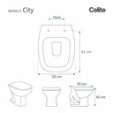 Ver imagem 2 de Tampa de Vaso Decorada Beija Flor para vaso Celite City