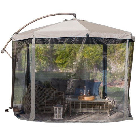 Ombrelone Guarda Sol Tela Mosquiteiro Tenda Casa Praia Piscina Verao Sitio Fazenda Hotel Pousada Ver