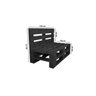Sofá de Pallet Euro Madeira Preto 120x60cm - 1
