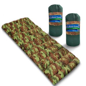 Kit com 2 Colchonetes Mont Long para Camping Solteiro 190X60cm