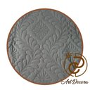 Ver imagem 1 de Kit Colcha de Solteiro Elegance Lisa - Chumbo