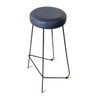 Banqueta Alta para Cozinha Bar Balcão Bistrô Mesa Lila:preto - 2