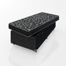 Cama Box Baú Solteiro + Colchão Espuma D20 - 56x88x188cm - e-Shop Casa - Suede Preto - 5
