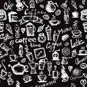 Ver imagem 3 de Papel De Parede Vinílico Lavável Cozinha Gourmet Café Preto