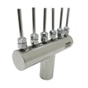 Ver imagem 1 de Bico Leque Inox 6 Saídas para Piscinas Fonte Chafariz Sodramar