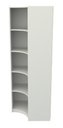 Ver imagem 4 de Armário Prateleira De Canto M12 100% Mdf (closet Expositor) - Branco