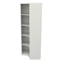 Ver imagem 4 de Armário Prateleira De Canto M12 100% Mdf (closet Expositor) - Branco