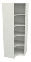 Ver imagem 3 de Armário Prateleira De Canto M12 100% Mdf (closet Expositor) - Branco