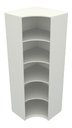 Ver imagem 2 de Armário Prateleira De Canto M12 100% Mdf (closet Expositor) - Branco