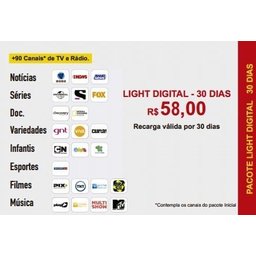 Receptor Claro Prepago Visiontec - Recarga - 6 Receptor Claro Prepago Visiontec - Recarga - 6