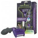 Ver imagem 1 de Furminator Escova Tira Pelo para Gatos com Pelo Longo Produto Original M/l