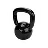 Kettlebell Emborrachado 18kg Fundidos de Minas - Preto - 2