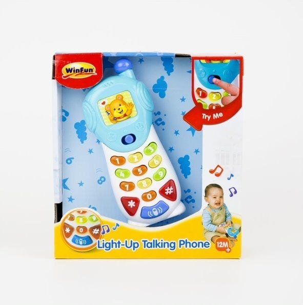 Brinquedo Smartphone Celular luminoso que fala Winfun - 2