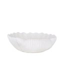 Ver imagem 2 de Centro de Mesa Decorativo em Poliresina Branca 30cm 22452 Mart