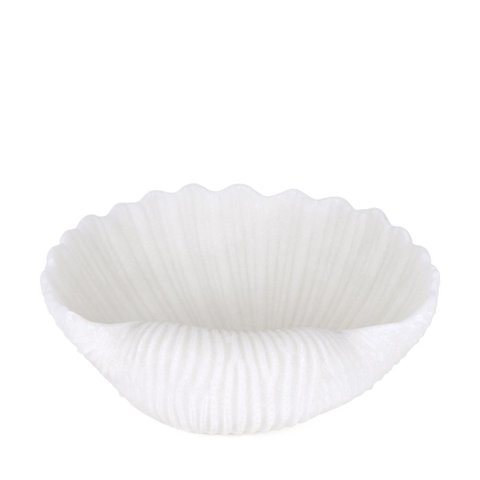Centro de Mesa Decorativo em Poliresina Branca 30cm 22452 Mart
