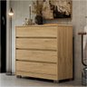 Cômoda 4 Gavetas 100% Mdf Miray Hanover - Robel - 3