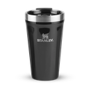 Ver imagem 1 de Copo Texturizado com Tampa Stanley 473ml - Black Gloss
