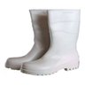 Bota de Segurança Acqua Flex Bracol - Branco- Impermeável - Cano Curto:37 - 2