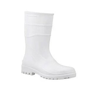 Bota de Segurança Acqua Flex Bracol - Branco- Impermeável - Cano Curto:37