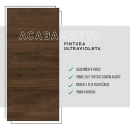 Mini Bar Madeirado e Tubos Pretos Carraro - 7