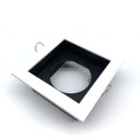 Ver imagem 2 de Spot Embutido Ar70 Quadrado Teto Alumínio Recuado