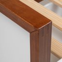 Ver imagem 7 de Cama de Solteiro 2 Gavetas Madeira Maciça e MDF Craft Branco/Garapa