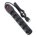 Ver imagem 1 de Filtro De Linha Com 6 Tomadas Bivolt 1 Metro Circular