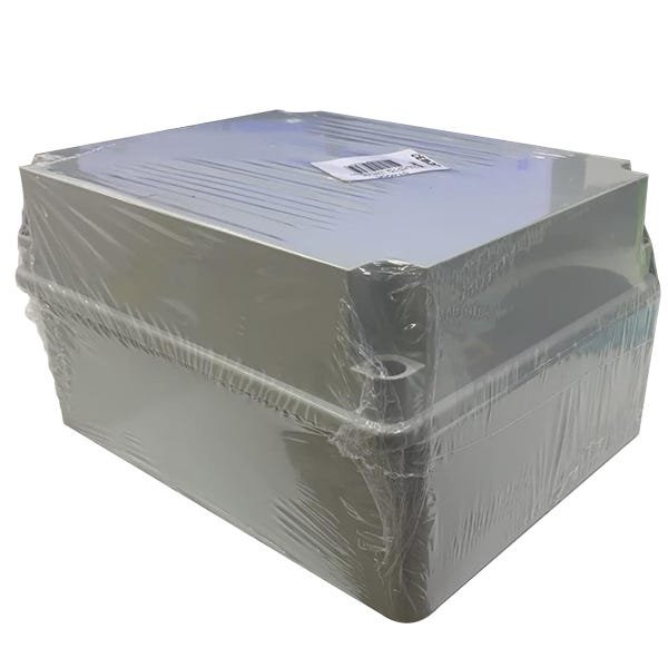 Caixa de PVC com tampa opaca multiuso 240X190X125 Cinza - 2