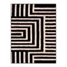 Tapete para Sala 2,00 x 2,50 Art Desenho 01 Preto Oasis - 1