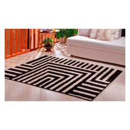 Tapete para Sala 2,00 x 2,50 Art Desenho 01 Preto Oasis - 5