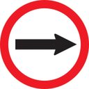 Ver imagem 1 de Placa Poliestireno 45cm Sentido Obrigatório